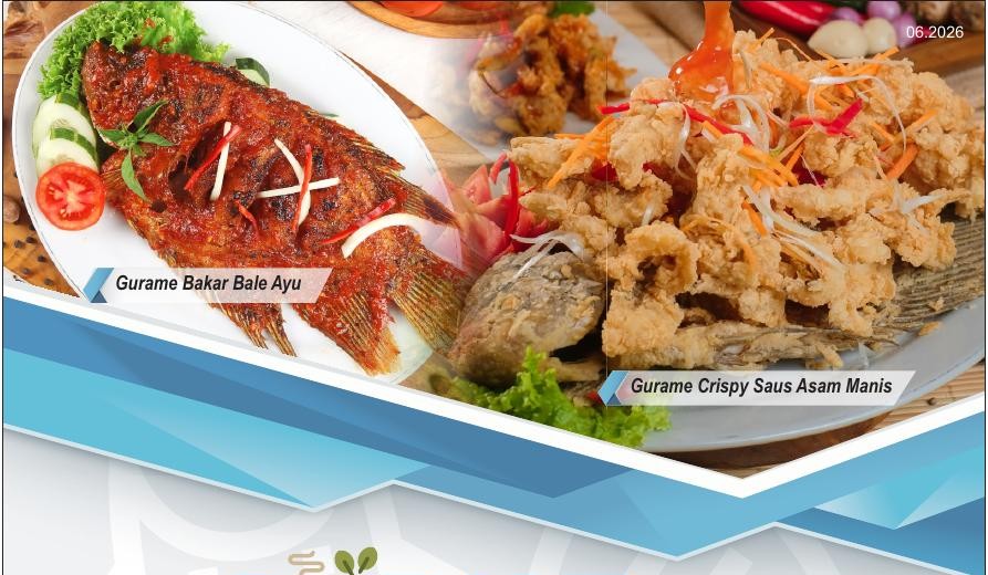 Hidangan gurame Bale Ayu